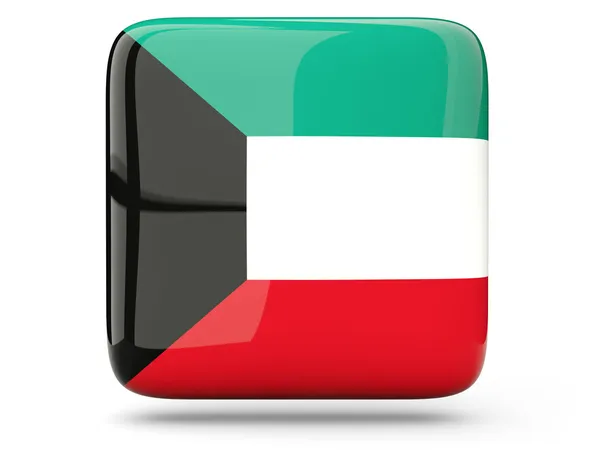 クウェートの正方形のアイコン — ストック写真
