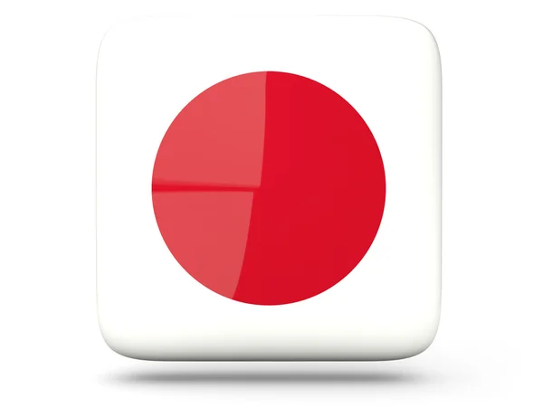 Quadratische Ikone Japans — Stockfoto