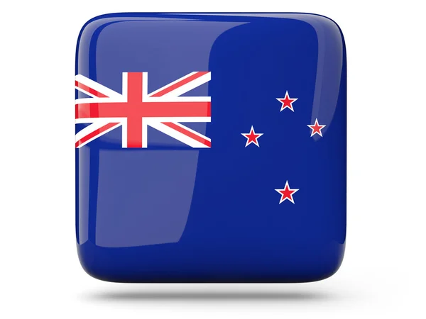 Icona quadrata della Nuova Zelanda — Foto Stock