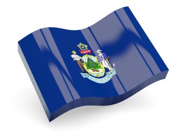 Maine dalgalı simgesi