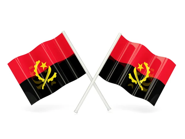 Flag of angola — Stock Photo, Image
