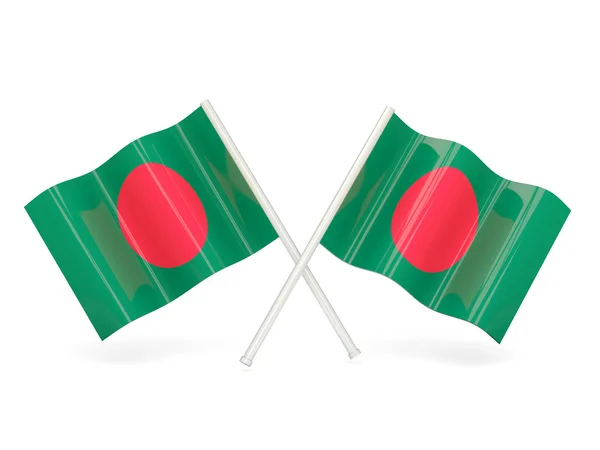 Flagge von Bangladesh — Stockfoto