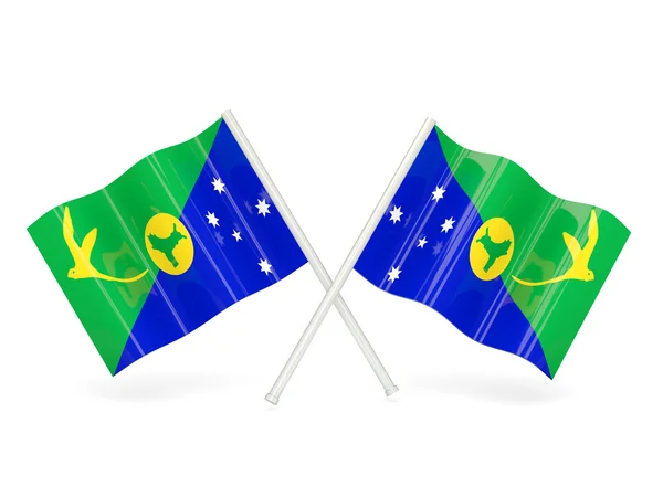 Zászló Christmas Island — Stock Fotó
