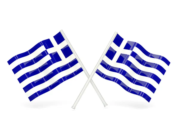 Bandera de Grecia —  Fotos de Stock