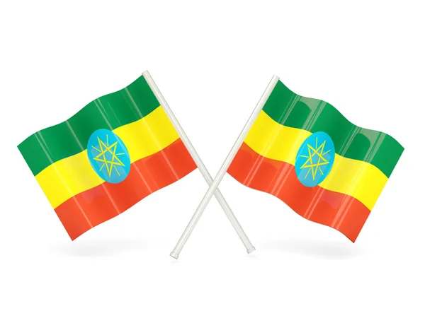 Flag of ethiopia — Stock Photo, Image