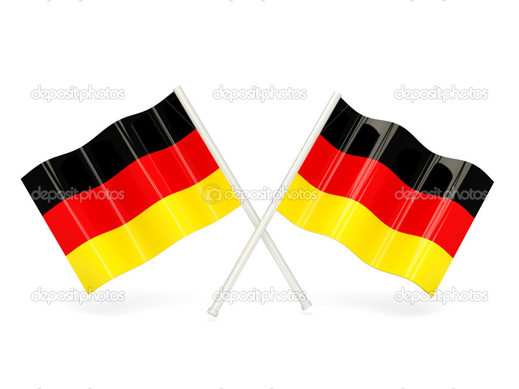 ドイツの国旗 ストック写真 C Mishchenko