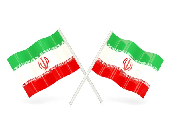 Vlag van Iran — Stockfoto