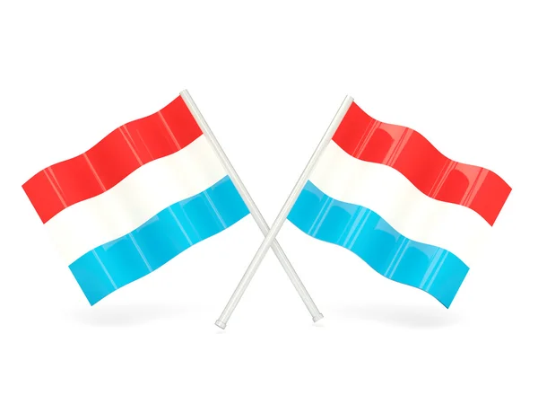 Bandera de Luxembourg —  Fotos de Stock