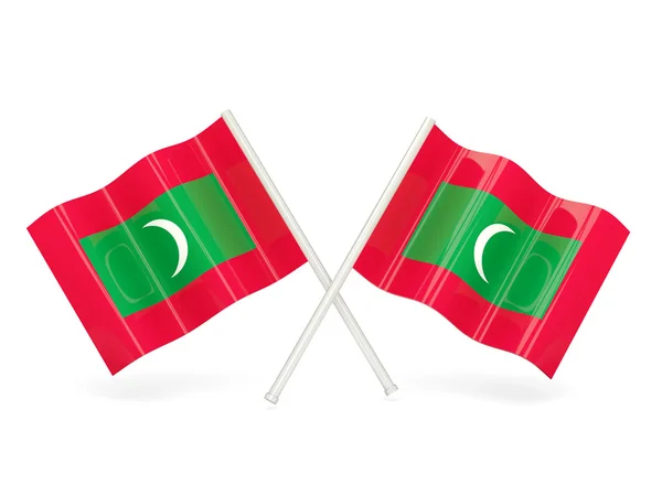 Bandera de las Maldivas — Foto de Stock