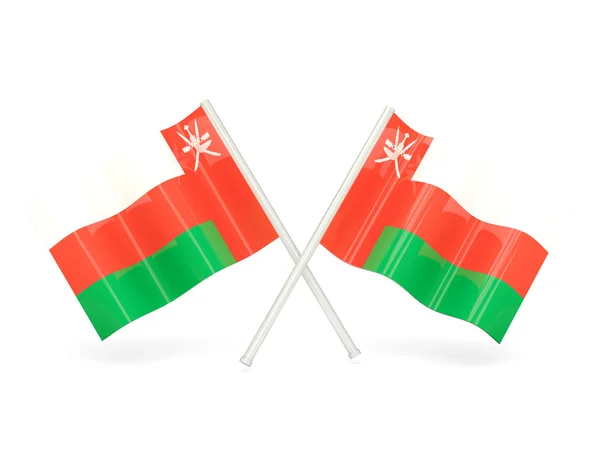 Flag of oman — Stock Photo, Image