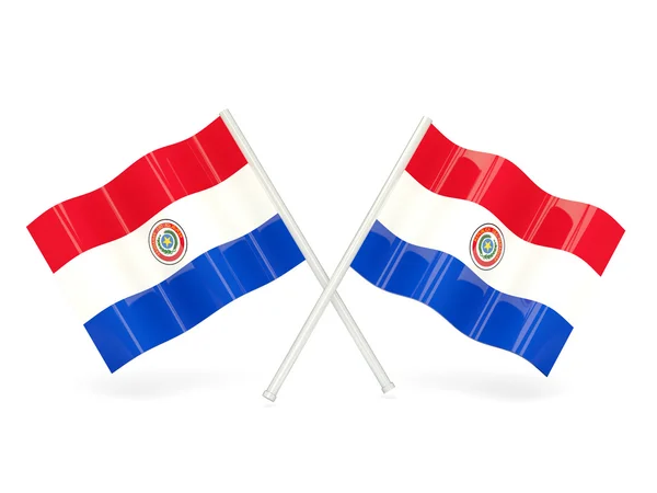 Bandiera di paraguay — Foto Stock