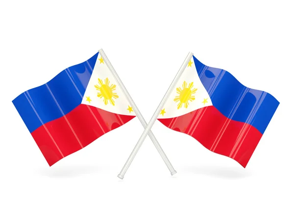 Bandera de philippines — Foto de Stock