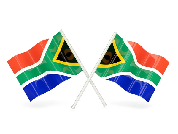 Vlag van Zuid-Afrika — Stockfoto