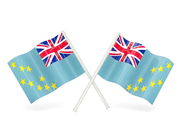 Flaga tuvalu — Zdjęcie stockowe