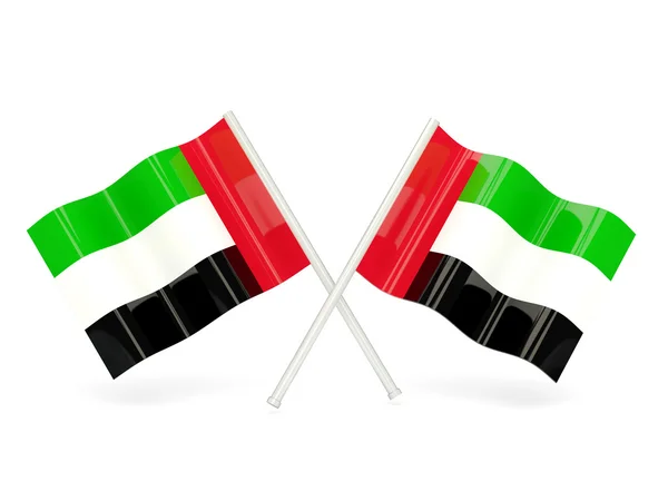 Drapeau des Émirats arabes unis — Photo