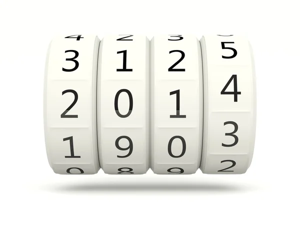 2014 Nieuwjaar symbool — Stockfoto