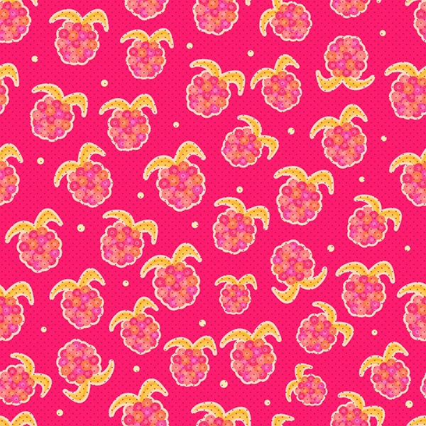 Fond framboise — Image vectorielle