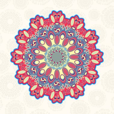 kart süsleme yuvarlak elemanları ile