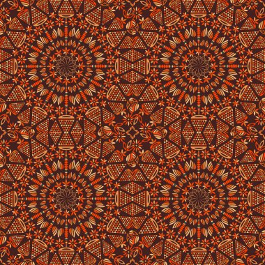 seamlees desen simetri dekorasyon ile