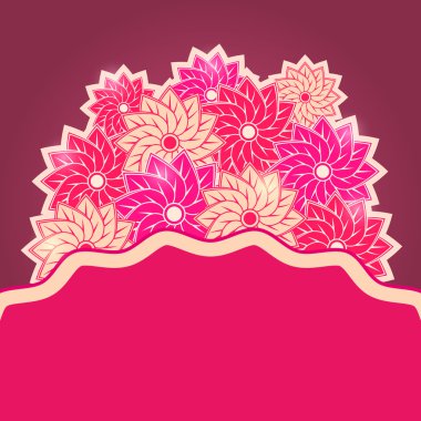 parlak Yuvarlak Pembe çiçek buketi