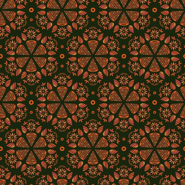 Dikişsiz retro arka plan deseni