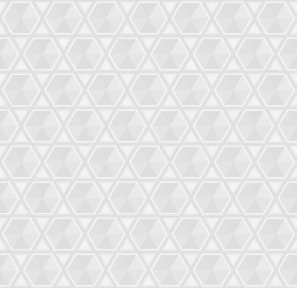 Silver Grey Seamless Geometric Background Pattern — Stock Vector