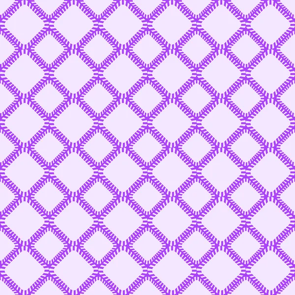 菱形と紫のシームレスなパターン — ストックベクタ