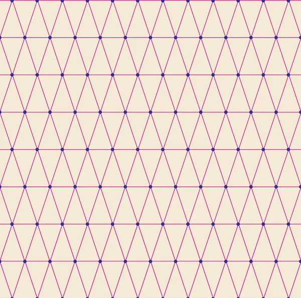 Geometrische naadloze patroon — Stockvector