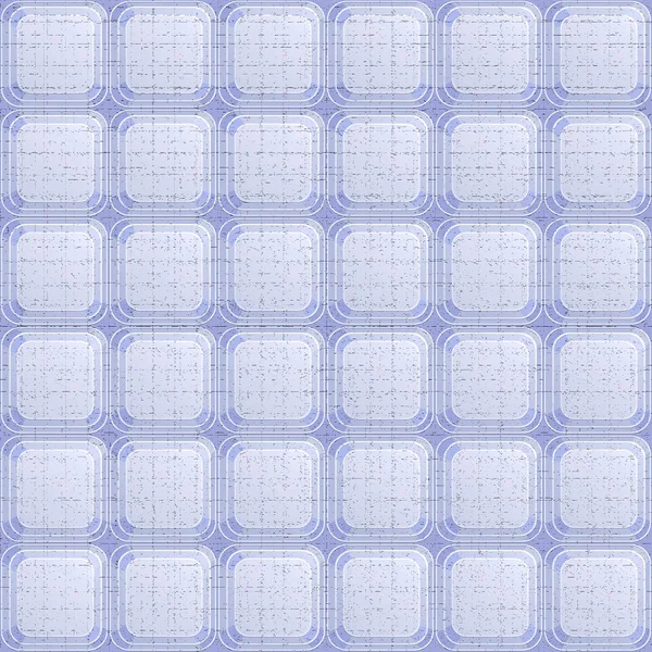 Бесшовный шаблон с кнопками Blue Square — стоковое фото