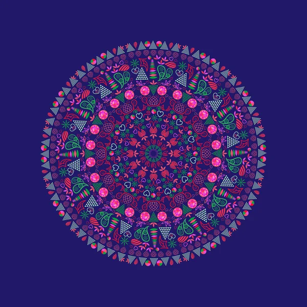 Round Lace Ornament — Stock Photo, Image