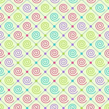 Soyut Renksiz Girdap elementleriyle donatılmış süs deseni. Pastel Renk Çizimi