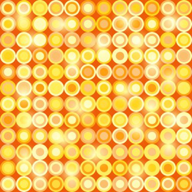 Parlak Altın Çelenk Vektörü Kusursuz Desen.