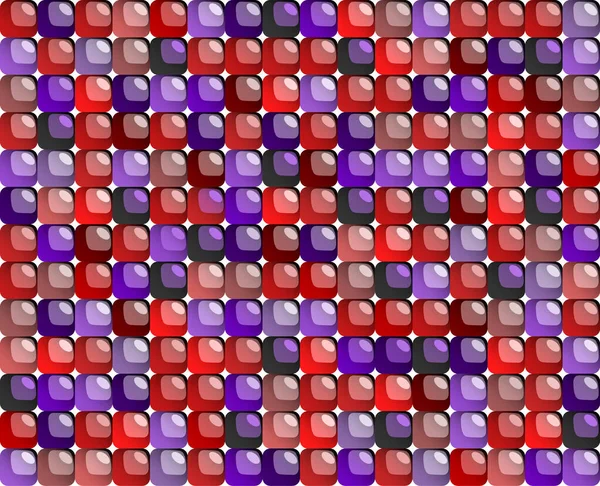Patrón Inconsútil Mosaico Colorido Compuesto Cubos — Archivo Imágenes Vectoriales