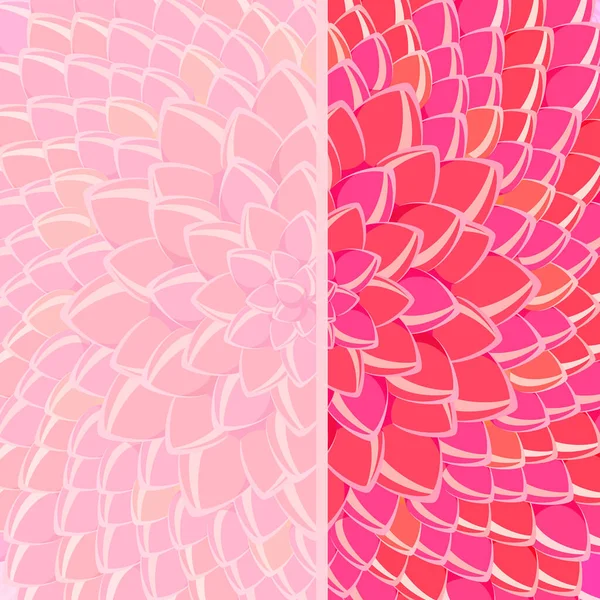 Big Pink Flower Light Swirl Sfondo Biglietto Invito Con Spazio — Vettoriale Stock