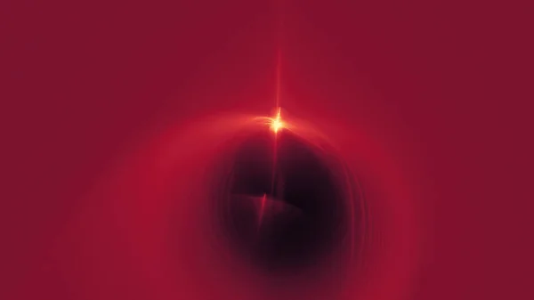 Parçacıklar Koyu Arka Plan Üzerinde Kırmızı Sarı Çizgiler Soyut Tasarım — Stok fotoğraf