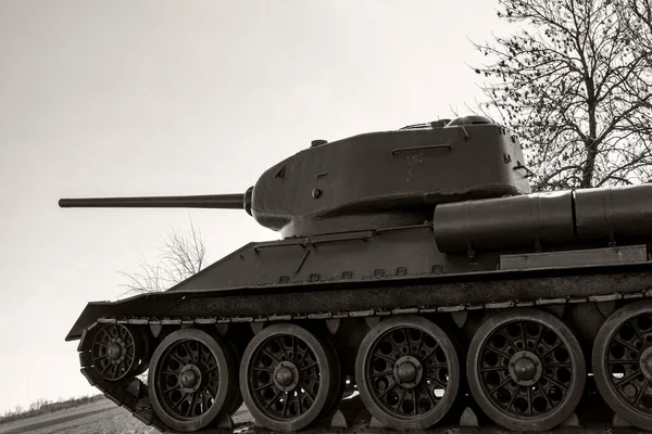 Wwii Battle Tank 1941 Con Cañón Tanque Alta Velocidad Pulgadas — Foto de Stock