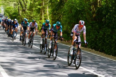 Budapeşte, Macaristan 12 Mayıs 2022: Birinci Aşama 'da ata binme. 