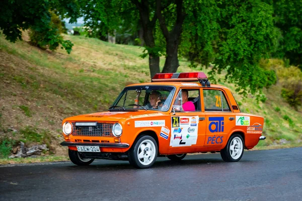 Pecs Hungary July 2022 Fia European Rally Championship Fifth Cars — Fotografia de Stock