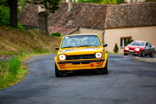 Pecs Hungary July 2022 Fia European Rally Championship Fifth Cars — Fotografia de Stock