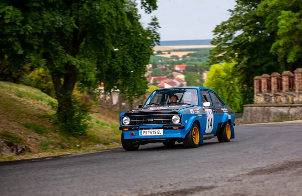 Pecs Hungary July 2022 Fia European Rally Championship Fifth Cars — Fotografia de Stock