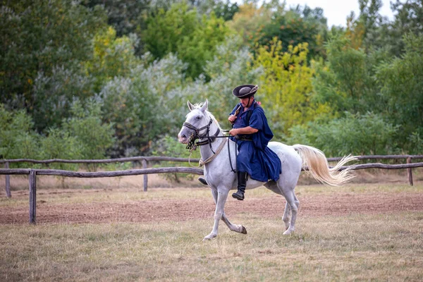 Gyenesdias Hungary May 22 2022: Unidentified reenactors acting the life of the 
