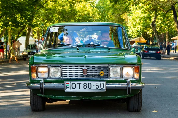 Szeged Ουγγαρία Αυγ 2022 Φεστιβάλ Της Οπίσθιας Vintage Αυτοκίνητα Από — Φωτογραφία Αρχείου