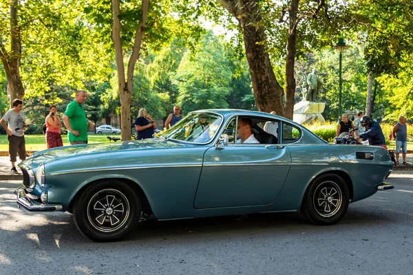 Szeged Hongrie Août 2022 Fête Des Rares Voitures Anciennes Pilotées — Photo