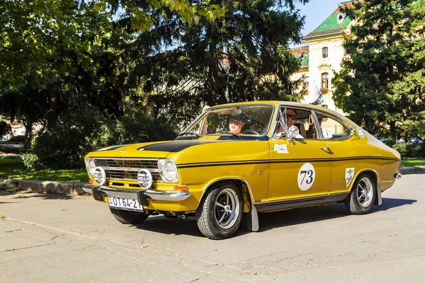 Szeged Hungría 2022 Festival Coches Antiguos Bicicletas Traseras Incluidos Los — Foto de Stock