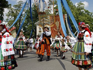 Corpus Christi'de lowicz - Polonya