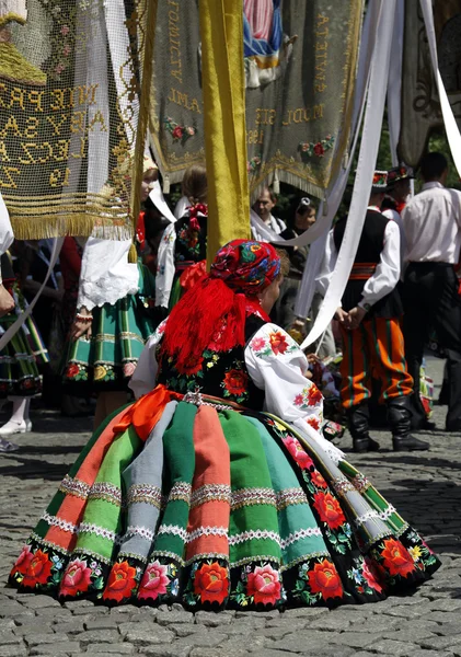 Corpus Christi in Lovij - Польша — стоковое фото