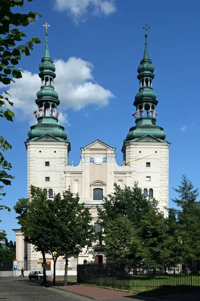 Basilica in Lowicz — Stock Photo, Image