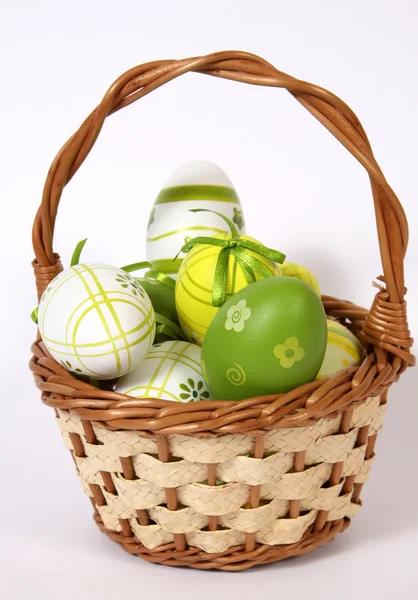 The Easter basket — Stock Photo, Image