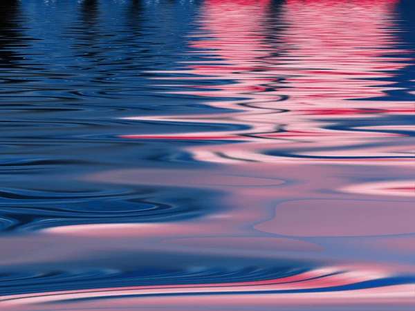 Riflesso dell'acqua sfondo — Foto Stock