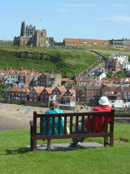 Vista de Whitby — Fotografia de Stock